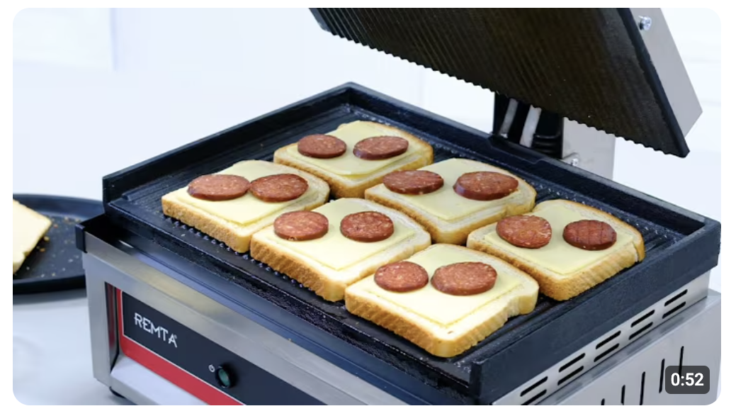 Remta Elektrikli Pres Tost Makinesi